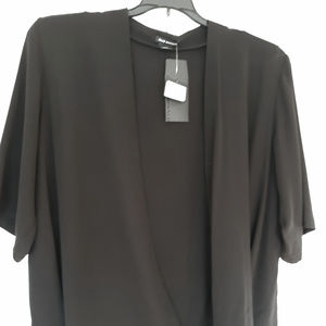 NWT - Club Monaco Elegant Black Chemise Sells:$189